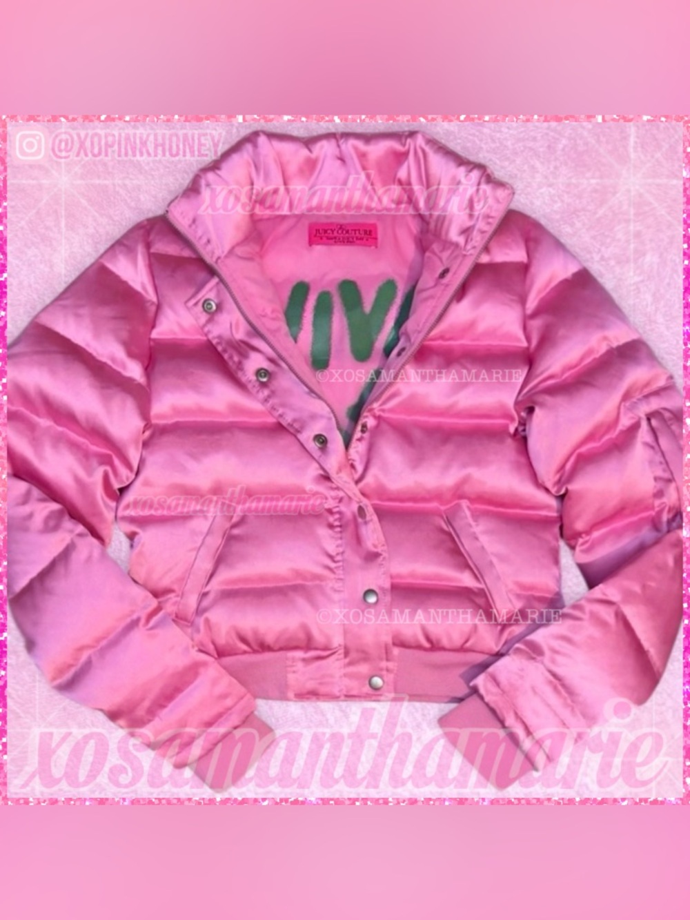 Juicy Couture Rare Vintage “Regina George” Puffer Jacket